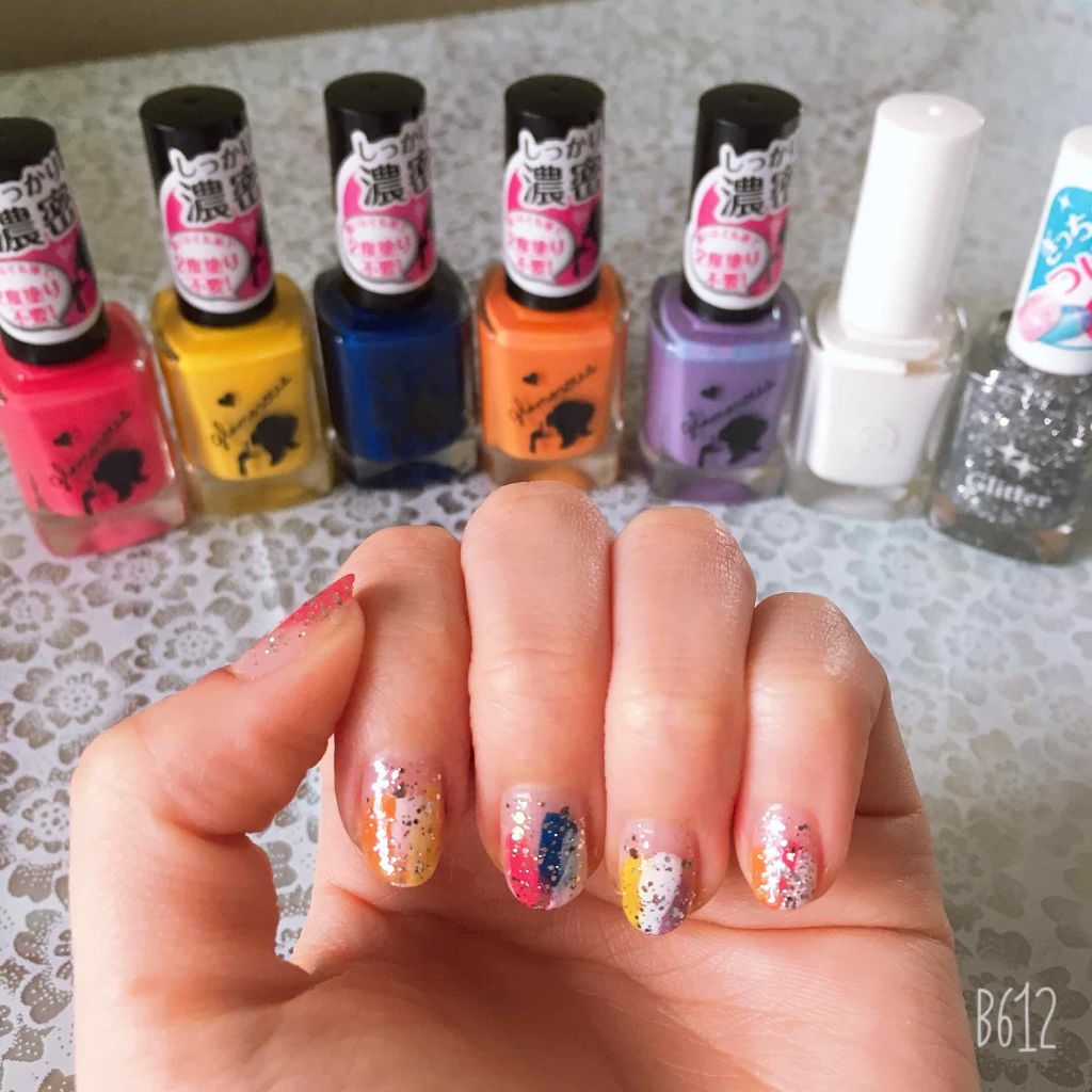 #セルフネイル,#マニキュアネイル,#週末ネイル,#休日ネイルのネイルデザイン