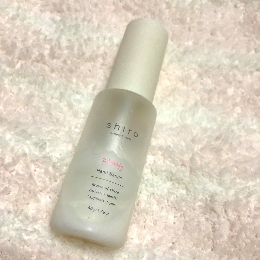 ピオニー ハンド美容液/SHIRO/ハンドクリームを使ったクチコミ（1枚目）