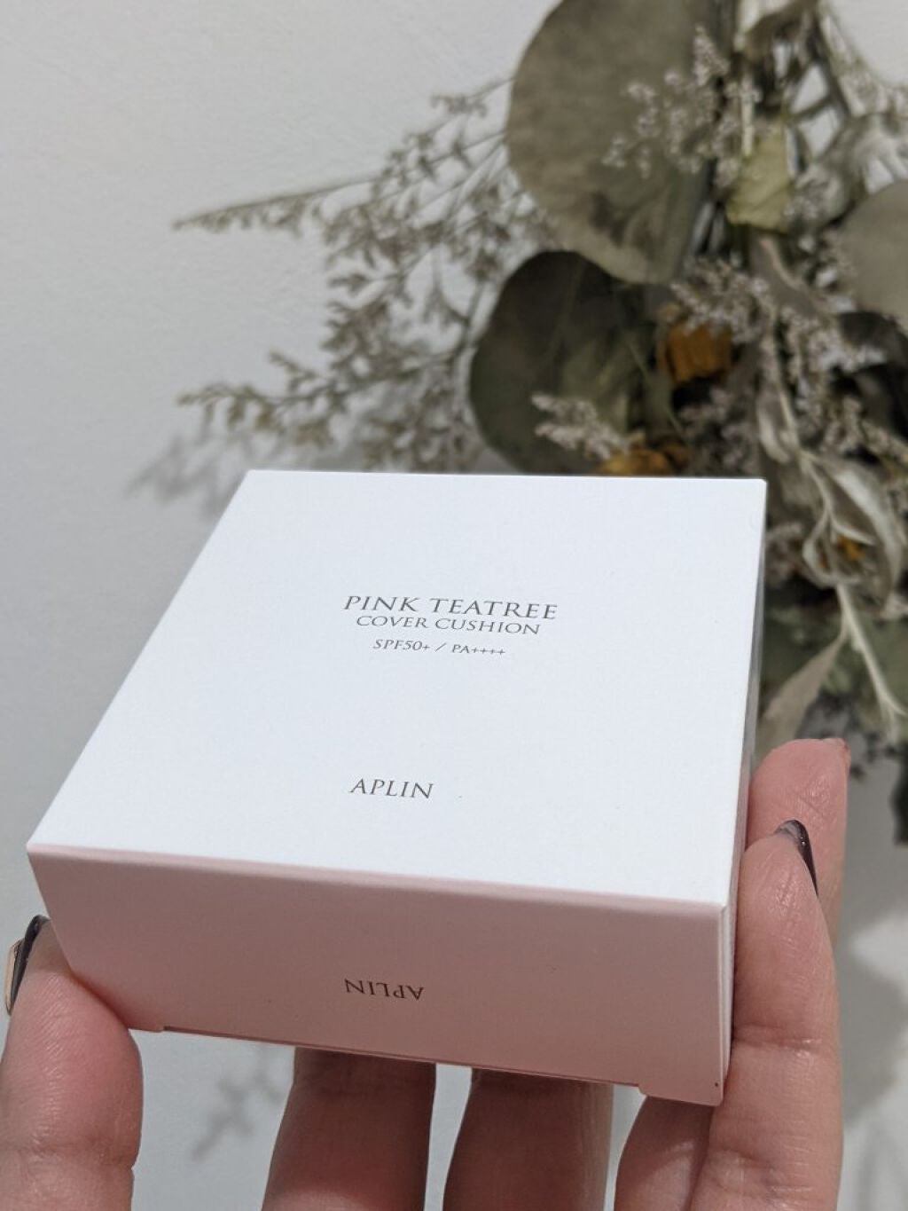 ピンクティーツリーカバークッション/APLIN/クッションファンデーションを使ったクチコミ(3枚目)