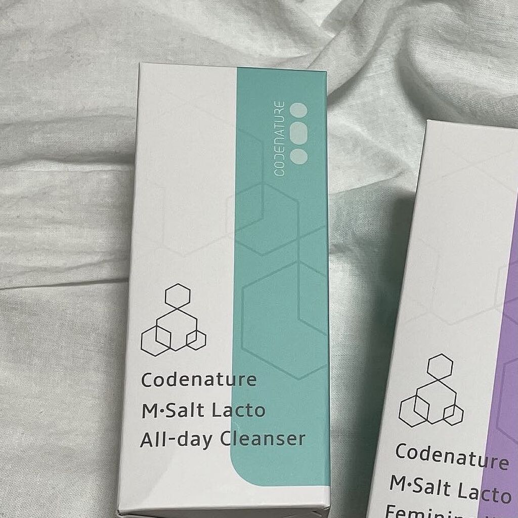 エム・ソルトラクトオールディクレンザー/CODENATURE/クレンジングジェルを使ったクチコミ（2枚目）