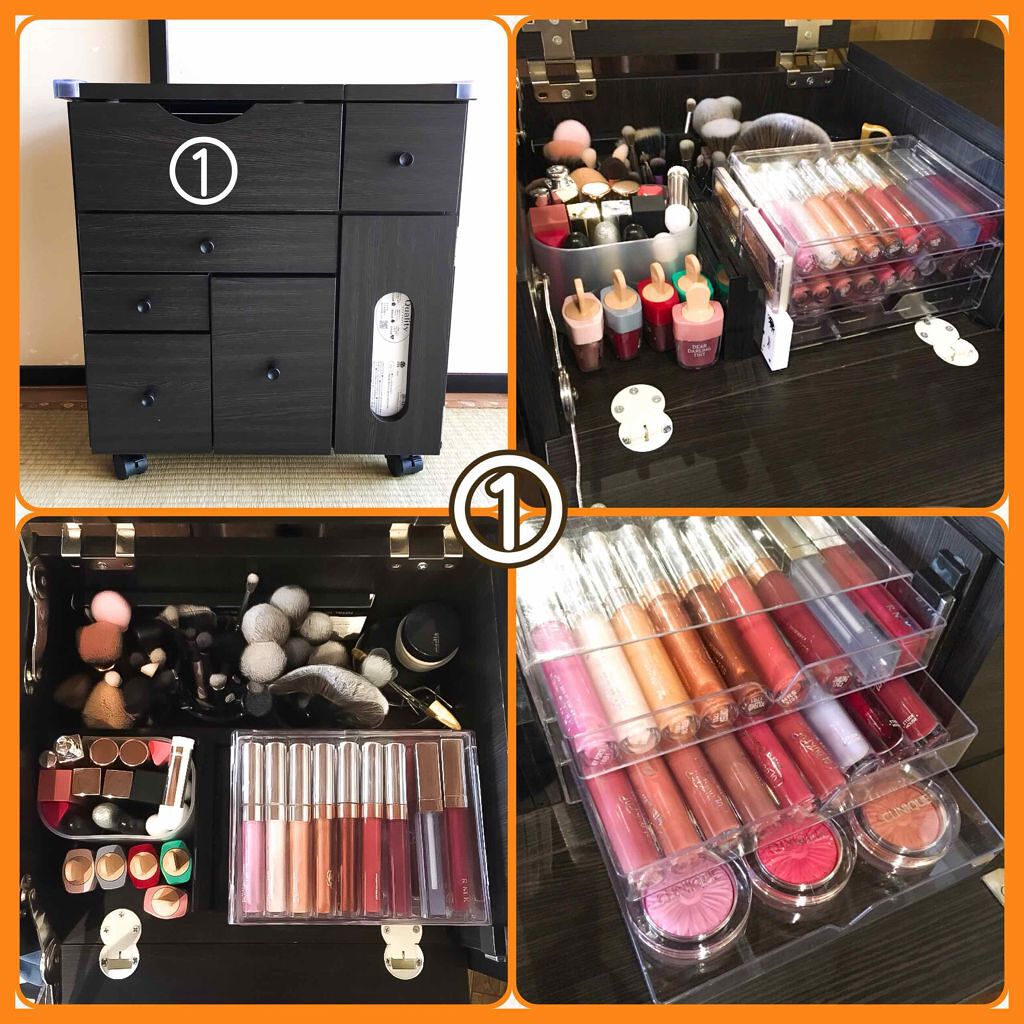 まるっこ on LIPS 「今日は私のメインのコスメ収納を紹介します😊全然おしゃれな感じで..」(2枚目)