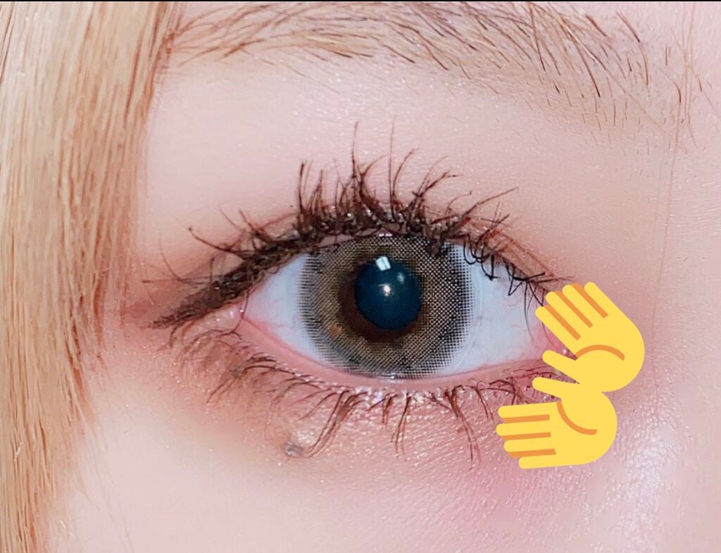 べる on LIPS 「アイクローゼットみずあめレポ(2枚目から目がアップの写真があり..」(3枚目)