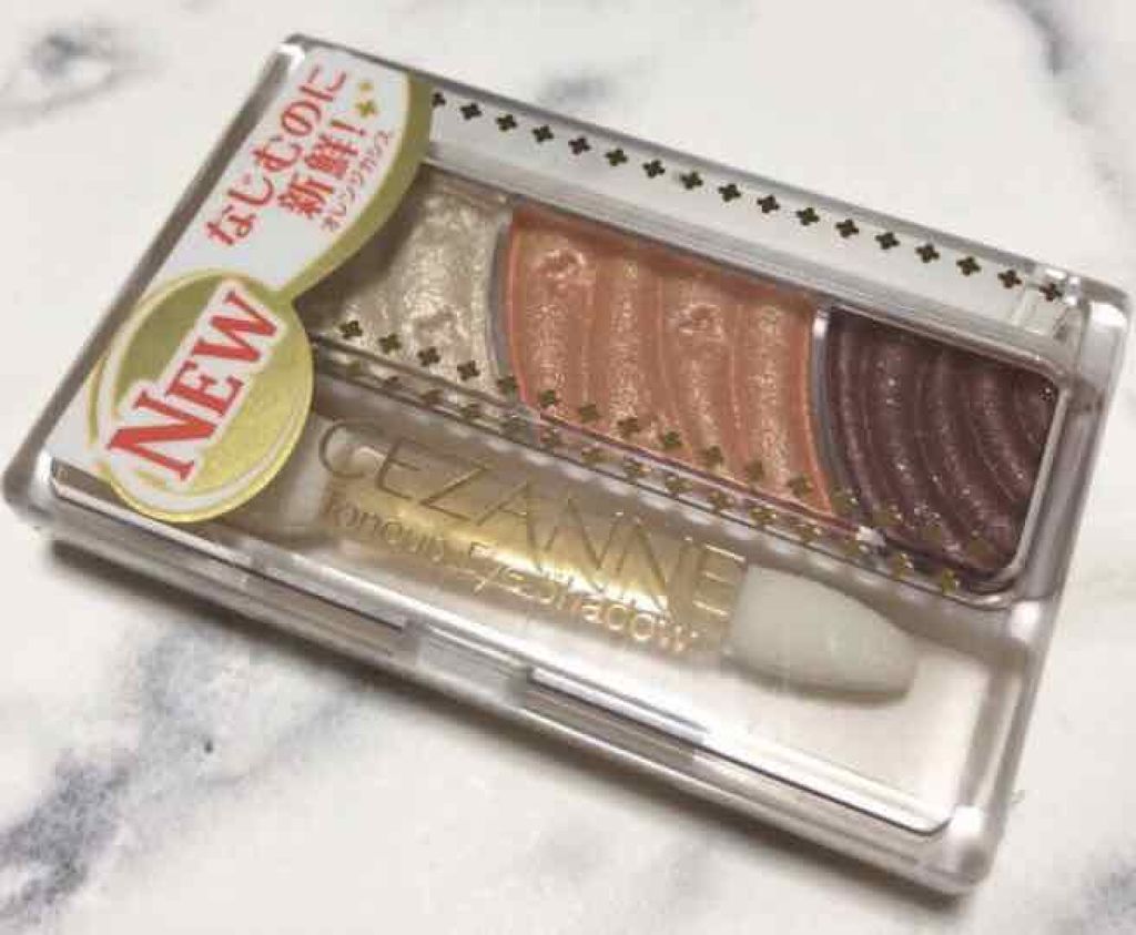 トーンアップアイシャドウ/CEZANNE/アイシャドウパレットを使ったクチコミ（2枚目）