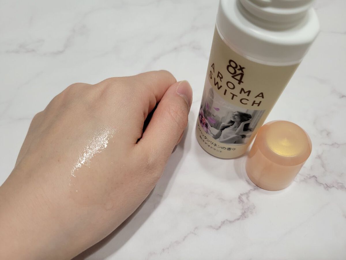 8x4 アロマスイッチ ロールオン マンハッタンリネンの香り/８ｘ４/デオドラント・制汗剤を使ったクチコミ（2枚目）