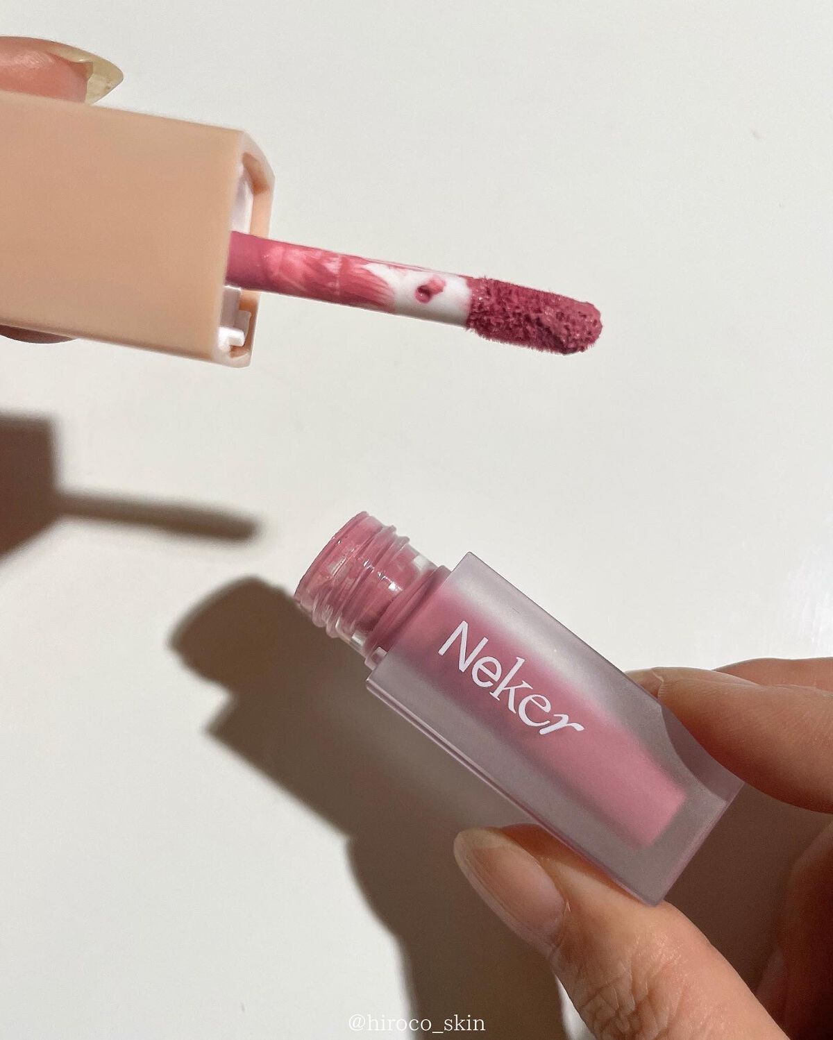 ベールレイヤーチーク/Neker /リキッドチークを使ったクチコミ(4枚目)