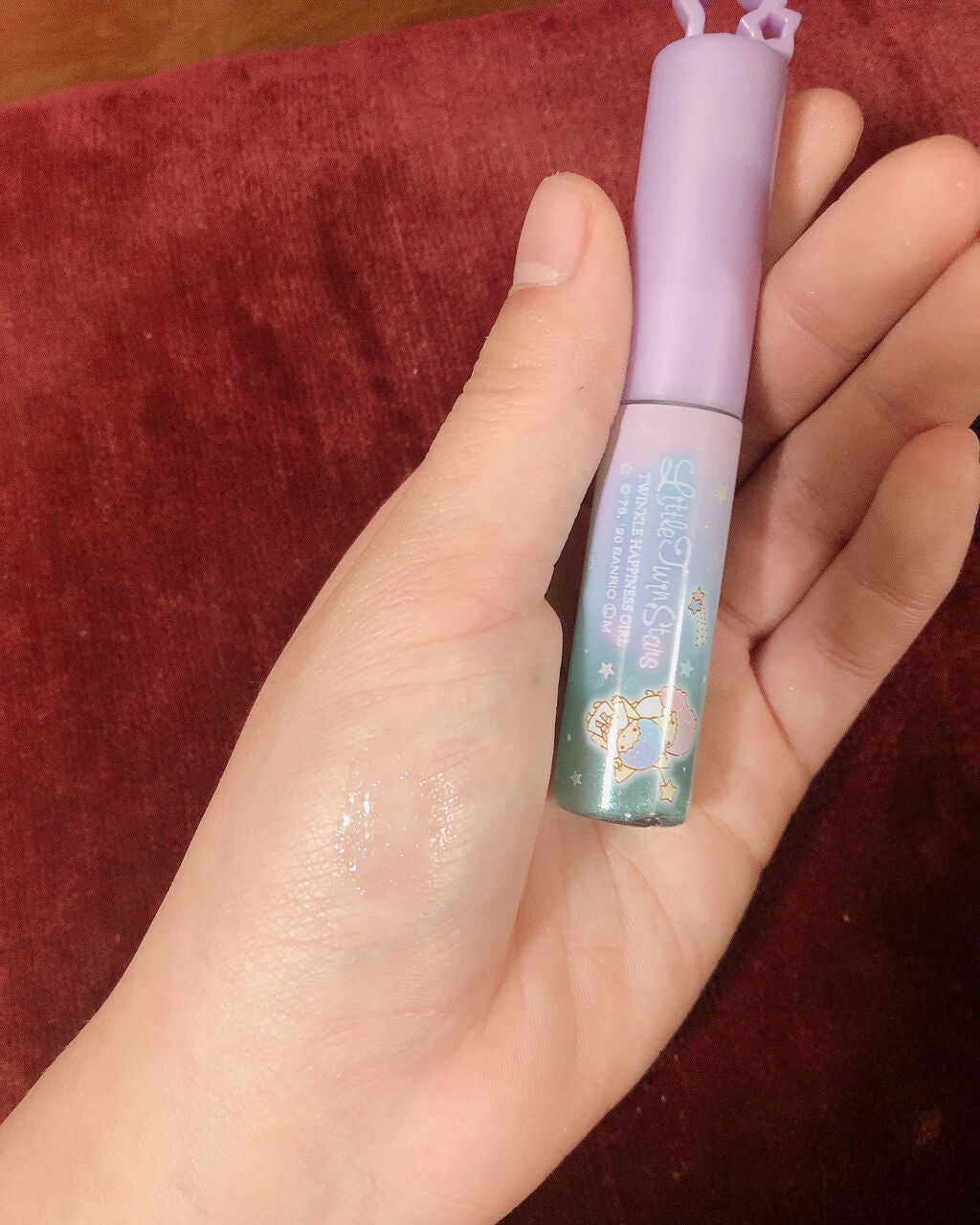 TWINKLE HAPPINESS GIRL/セリア/スティックアイシャドウを使ったクチコミ(1枚目)