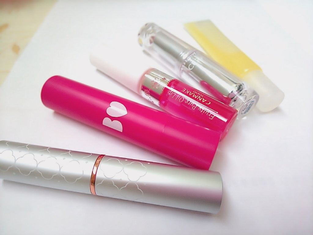 ラスティンググロスリップ/CEZANNE/口紅を使ったクチコミ（2枚目）