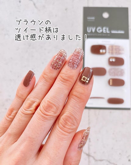 ジェルネイルシール/and U/ネイルシールを使ったクチコミ(6枚目)