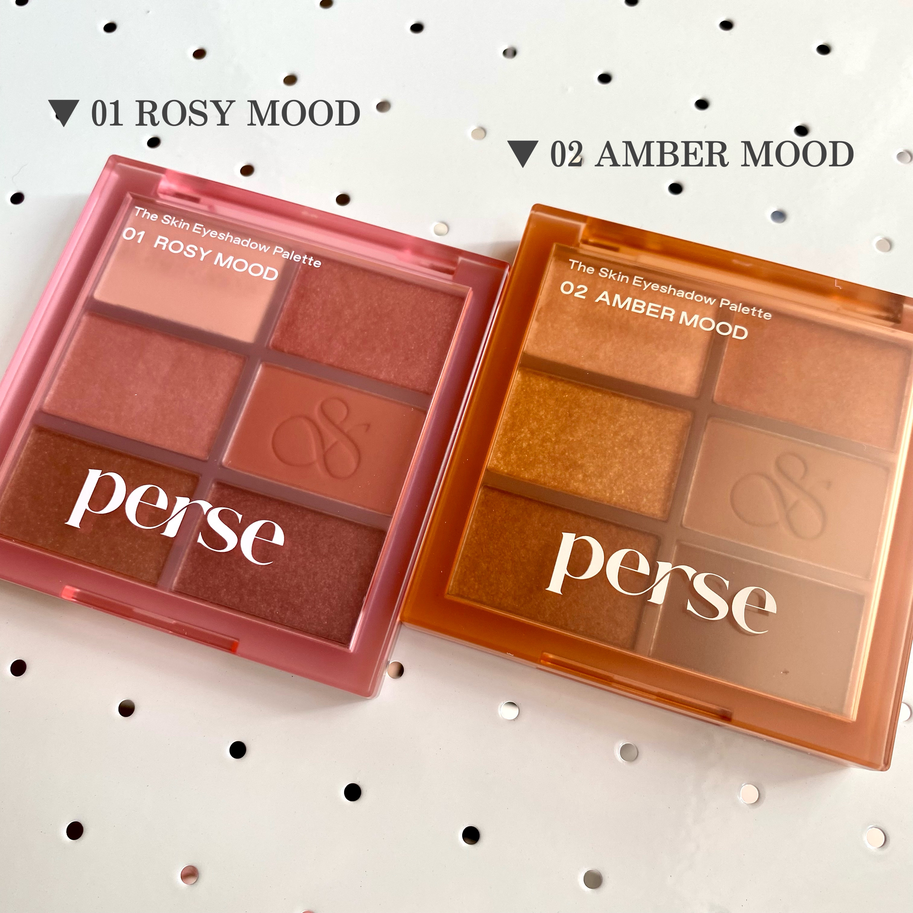 ザ スキン アイシャドウ パレット 02 AMBER MOOD/perse/アイシャドウパレットを使ったクチコミ（3枚目）