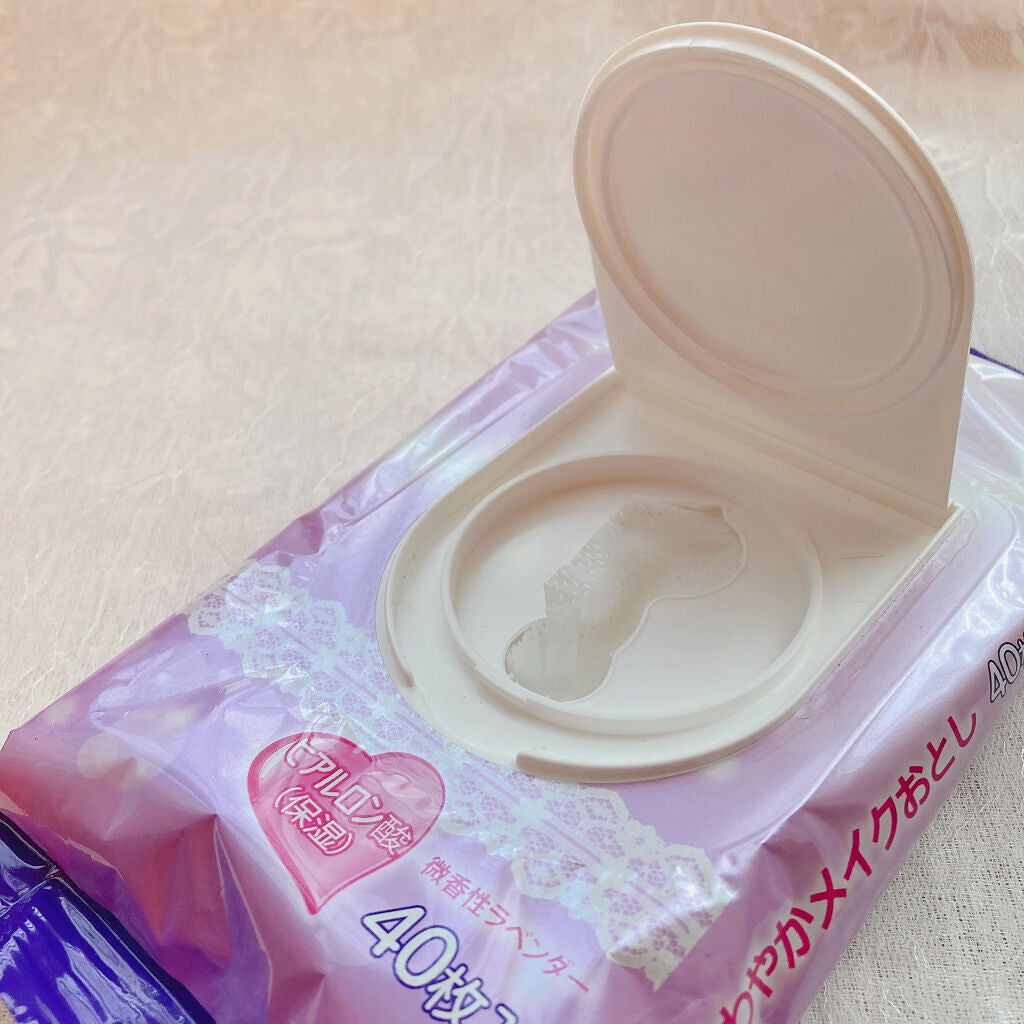 ねるこ❁⃘YouTube始めました on LIPS 「【くらしモアさわやかメイクおとし】♡40枚入💰¥360程*̣̩..」(4枚目)