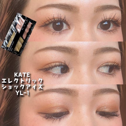 エレクトリックショックアイズ /KATE/アイシャドウパレットを使ったクチコミ(1枚目)