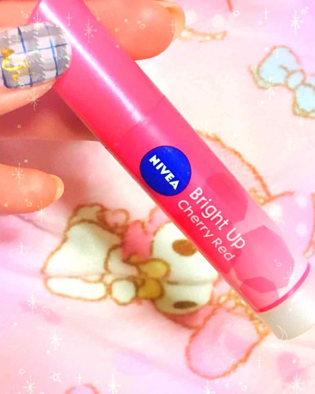 モイストピュアカラーリップ/ニベア/リップクリームを使ったクチコミ(1枚目)