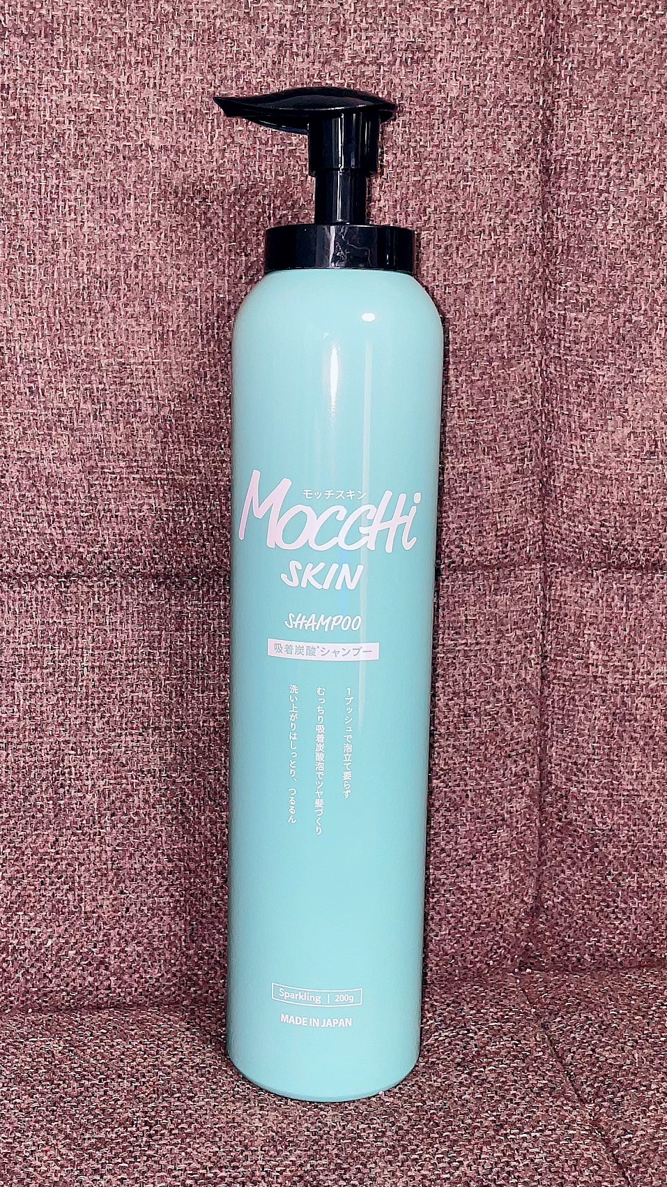 吸着スパークリングシャンプー /MoccHi SKIN/市販シャンプーを使ったクチコミ（2枚目）