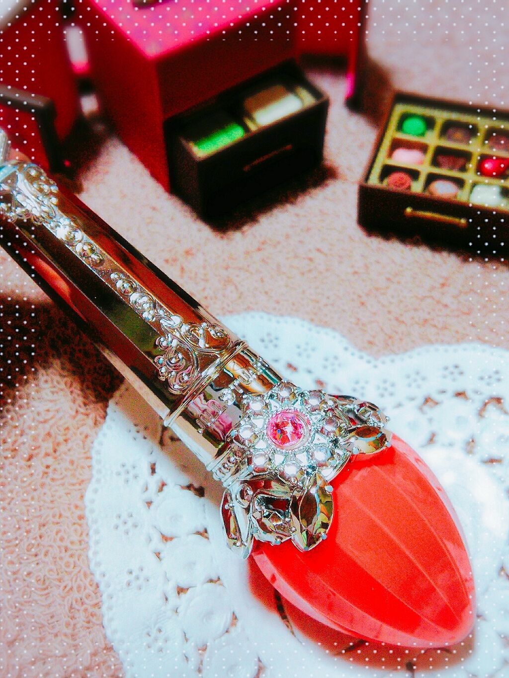 フォーエヴァージューシー オイルルージュ シアー/JILL STUART/口紅を使ったクチコミ(1枚目)