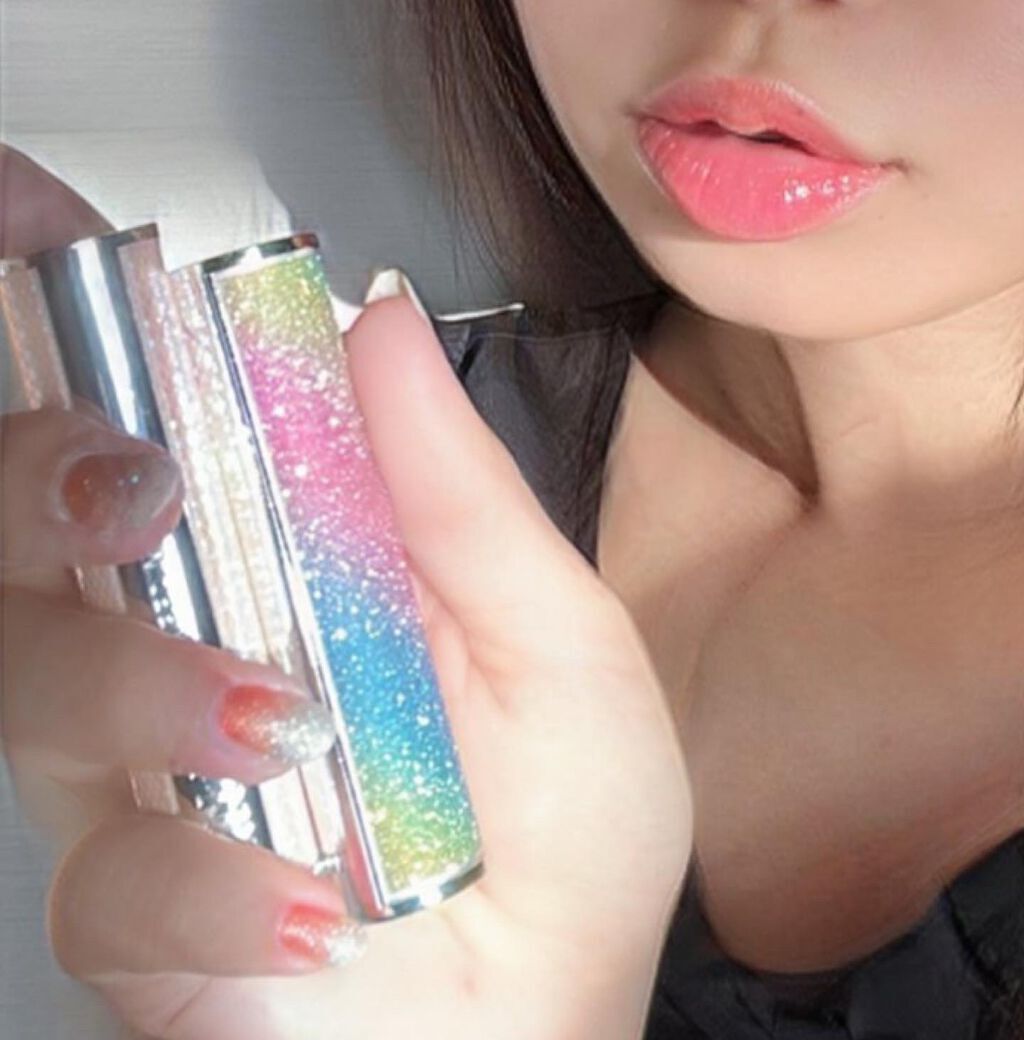 YNM  レインボーハニーリップバーム/YNM/リップバームを使ったクチコミ（3枚目）