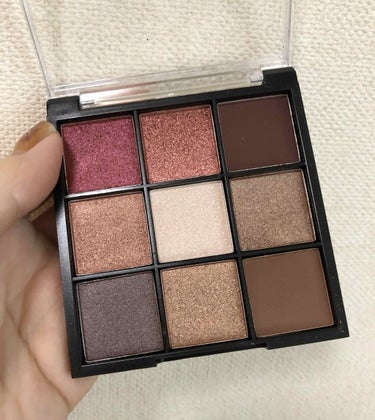 UR GLAM　BLOOMING EYE COLOR PALETTE/U R GLAM/パウダーアイシャドウを使ったクチコミ（1枚目）