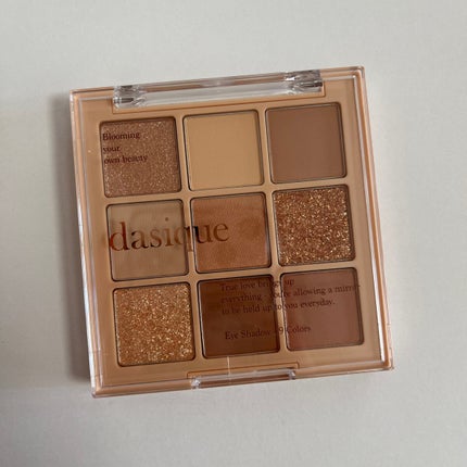 シャドウパレット/dasique/アイシャドウパレットを使ったクチコミ(1枚目)