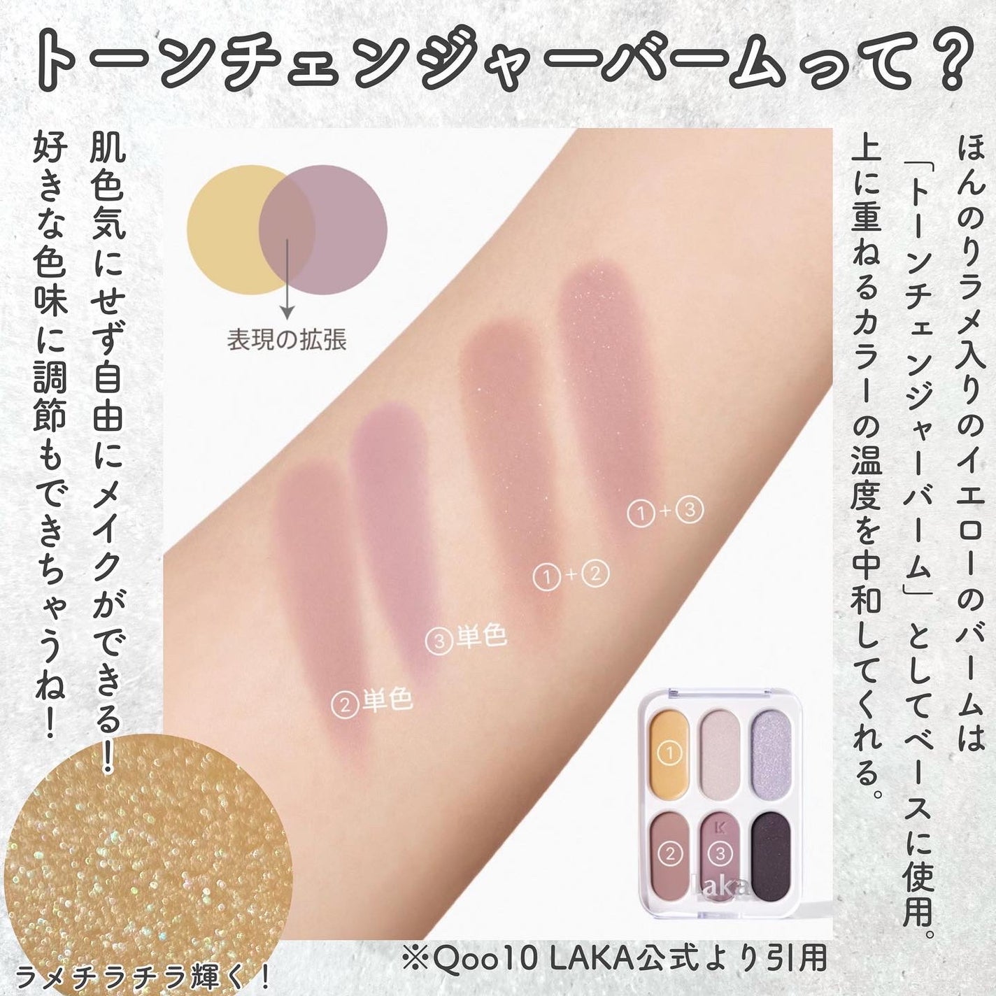 フォーエバー6アイパレット/Laka/アイシャドウパレットを使ったクチコミ(5枚目)