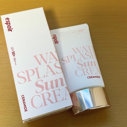 ウォータースプラッシュサンクリーム セラミド/espoir/日焼け止めクリームを使ったクチコミ(1枚目)