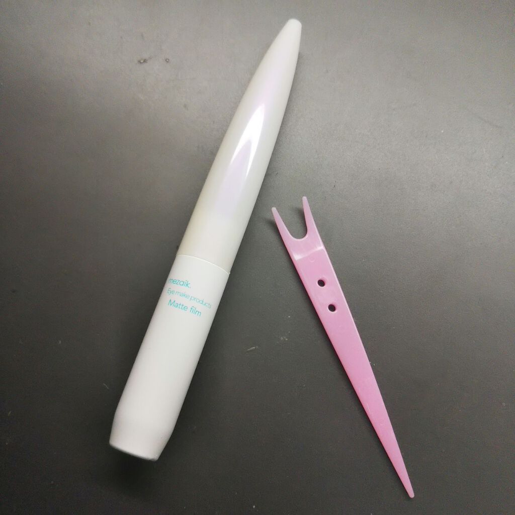 メザイク マットフィルム 皮膜タイプ/メザイク/二重まぶた用アイテムを使ったクチコミ（2枚目）