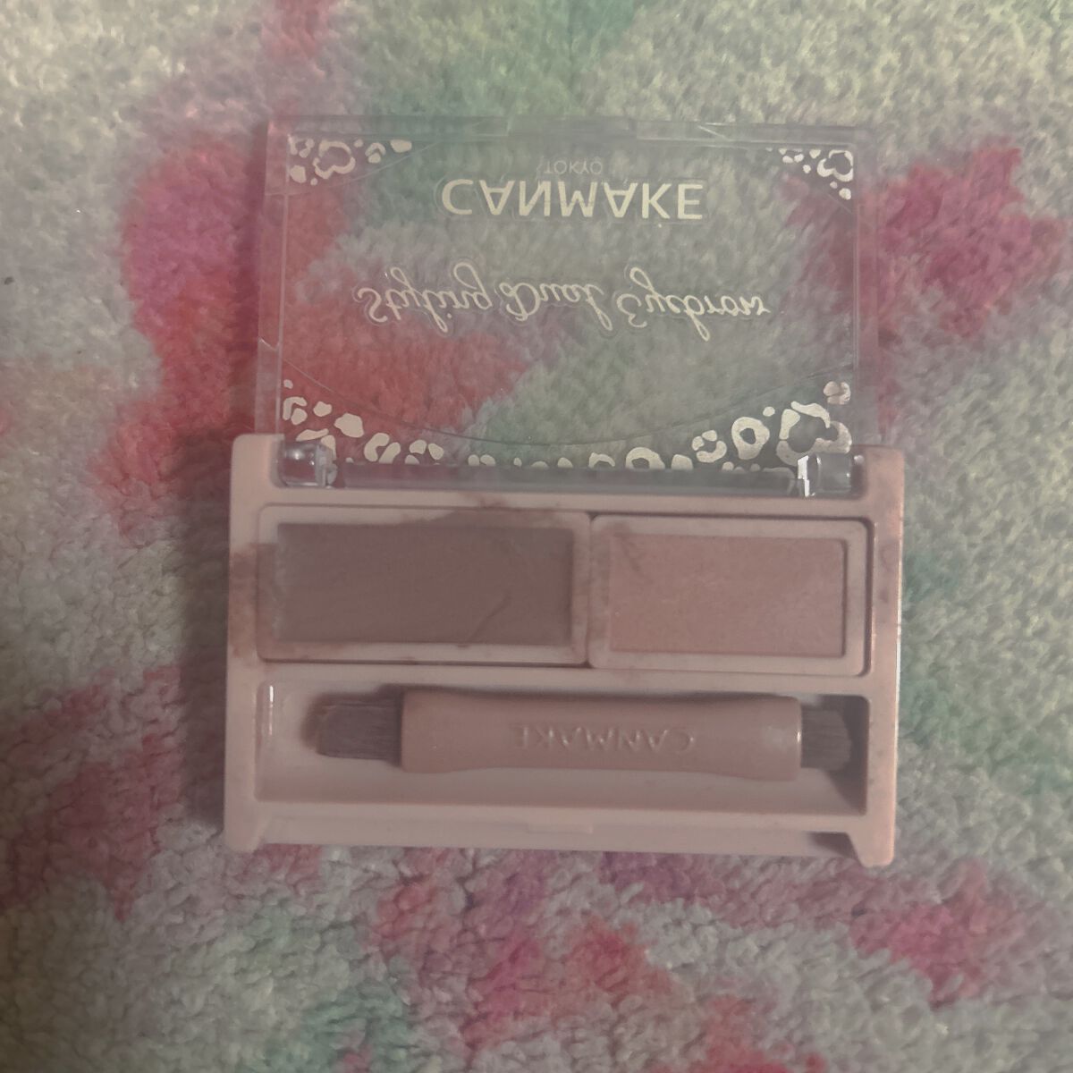 スタイリングデュアルアイブロウ/キャンメイク/アイブロウを使ったクチコミ（3枚目）