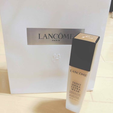 タンイドル ウルトラ ウェア リキッド/LANCOME/リキッドファンデーションを使ったクチコミ（1枚目）