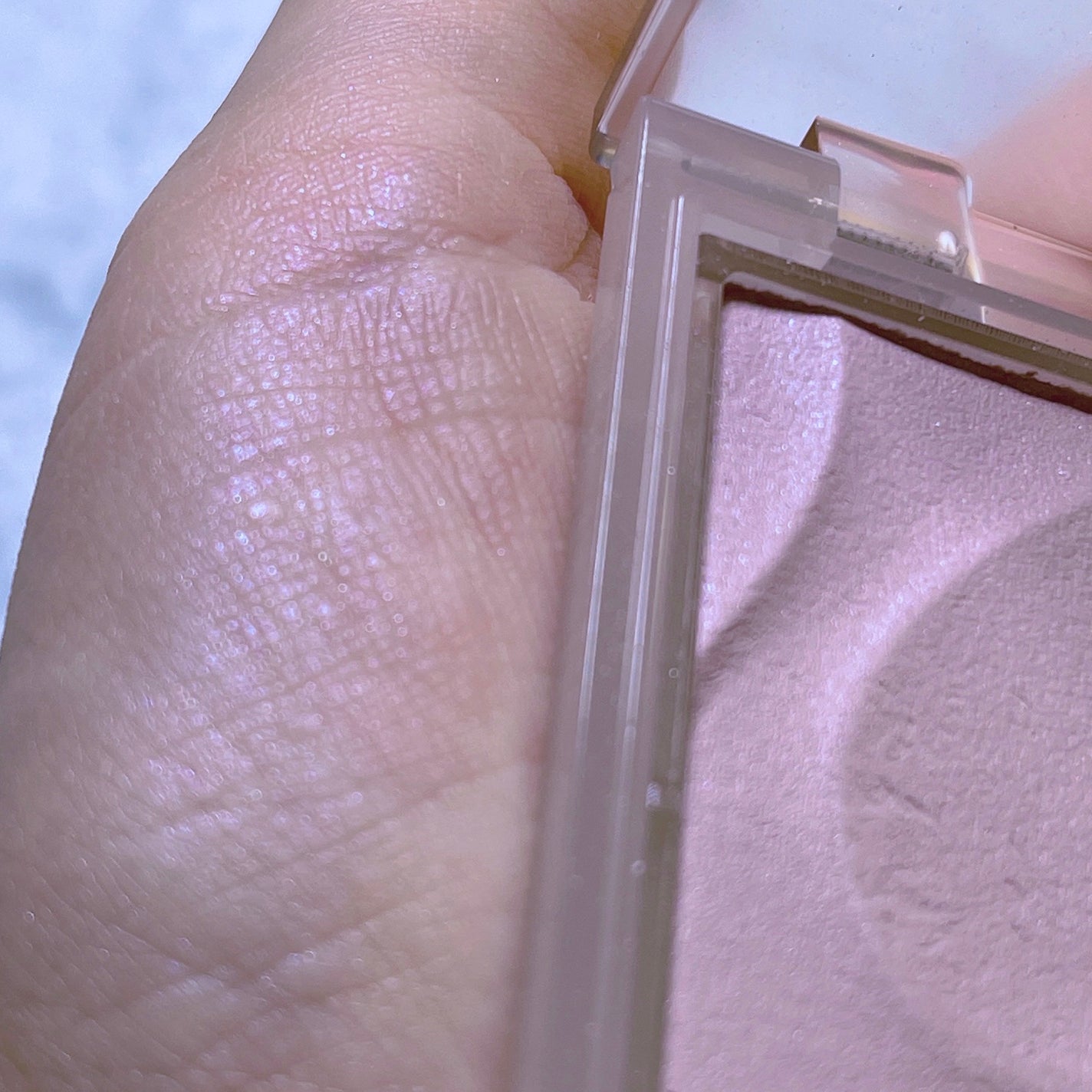 シームレストーン ブラッシュ/excel/パウダーチークを使ったクチコミ(7枚目)