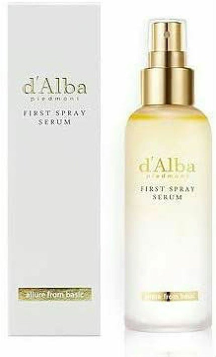 ダルバ ホワイトトリュフファーストスプレーセラム/ダルバ/ミスト状化粧水を使ったクチコミ(1枚目)