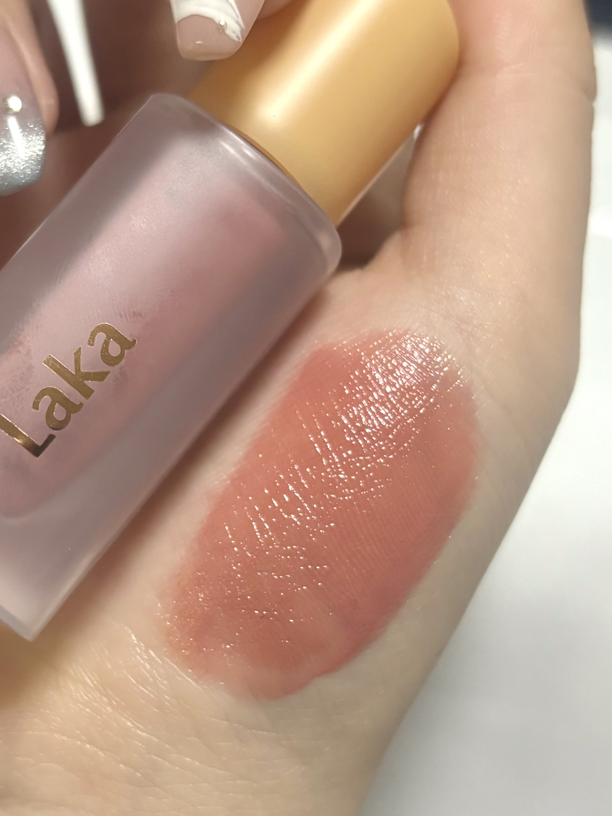 フルーティーグラムティント/Laka/リップティントを使ったクチコミ（3枚目）