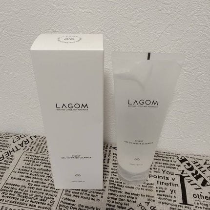 ラゴム ジェルトゥウォーター クレンザー(朝用洗顔)/LAGOM /その他洗顔料を使ったクチコミ(4枚目)