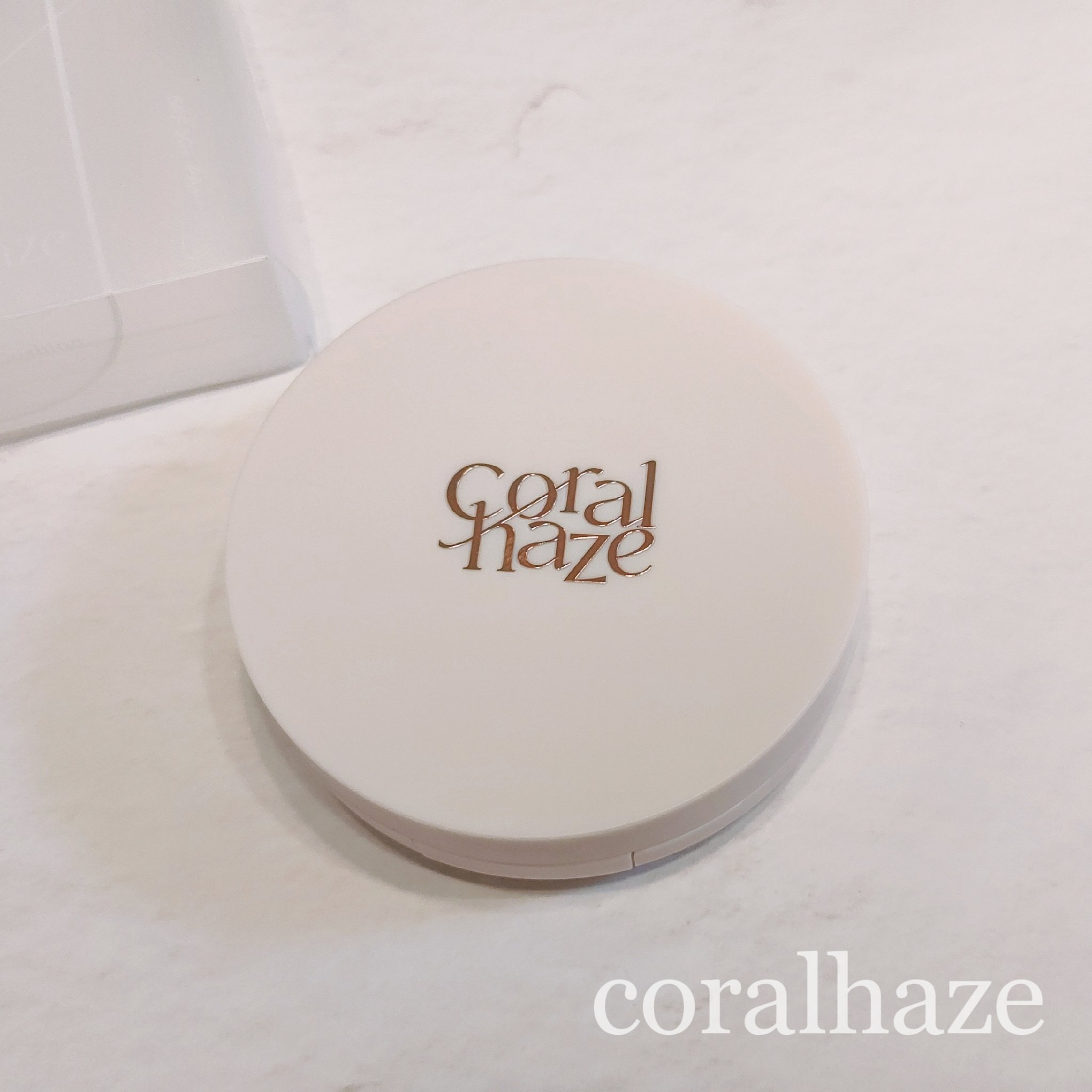 フィクシングブラークッション/Coralhaze/クッションファンデーションを使ったクチコミ（1枚目）