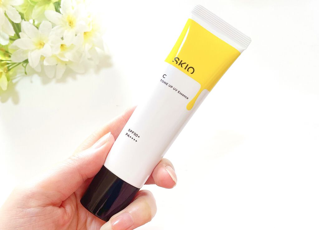 VC トーンアップUVエッセンス/SKIO/日焼け止めローションを使ったクチコミ（3枚目）