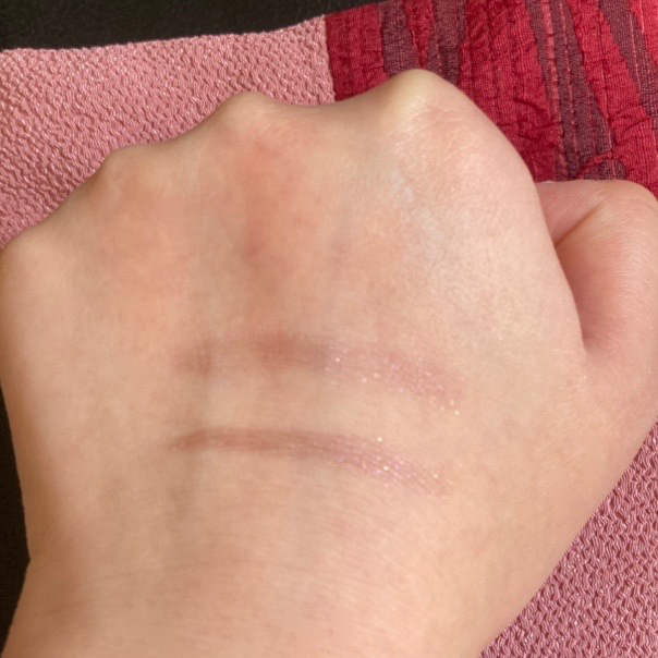 アイシャドーペン 01 ピンクシャドー/UNMIX/スティックアイシャドウを使ったクチコミ（3枚目）