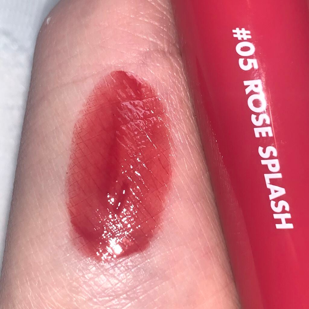 グラスティングウォーターティント/rom&nd/リップティントを使ったクチコミ(4枚目)