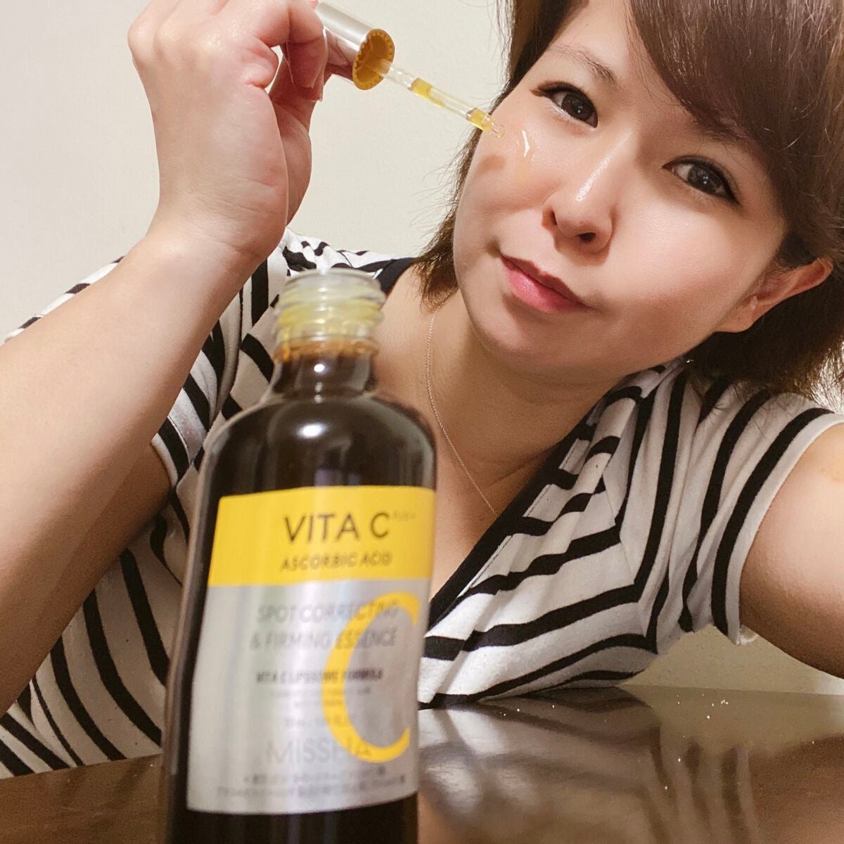 ミシャ ビタシープラス 美容液【日本処方】/MISSHA/美容液を使ったクチコミ(5枚目)