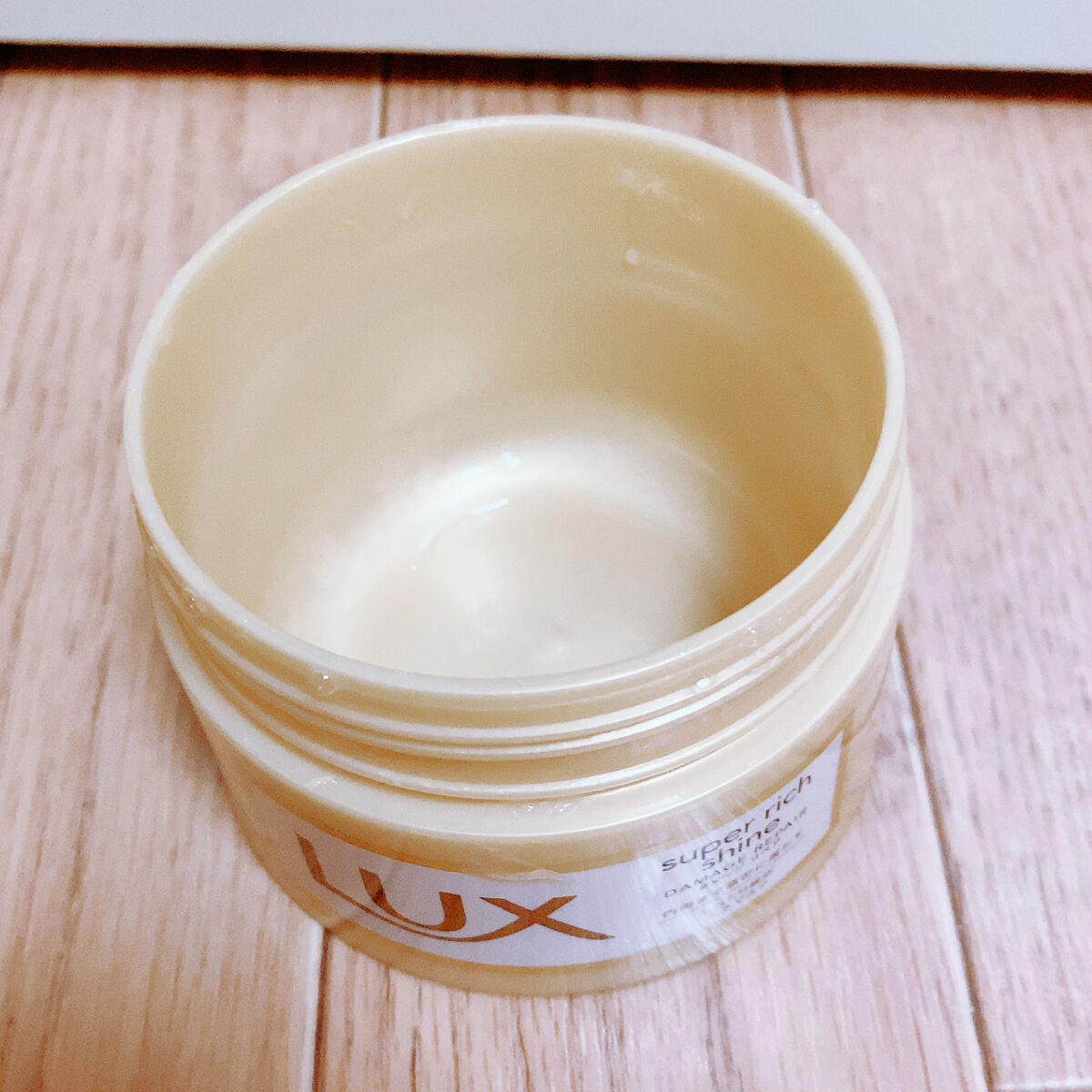 スーパーリッチシャイン ダメージリペア リッチ補修ヘアマスク/LUX/ヘアマスク・ヘアパックを使ったクチコミ（2枚目）