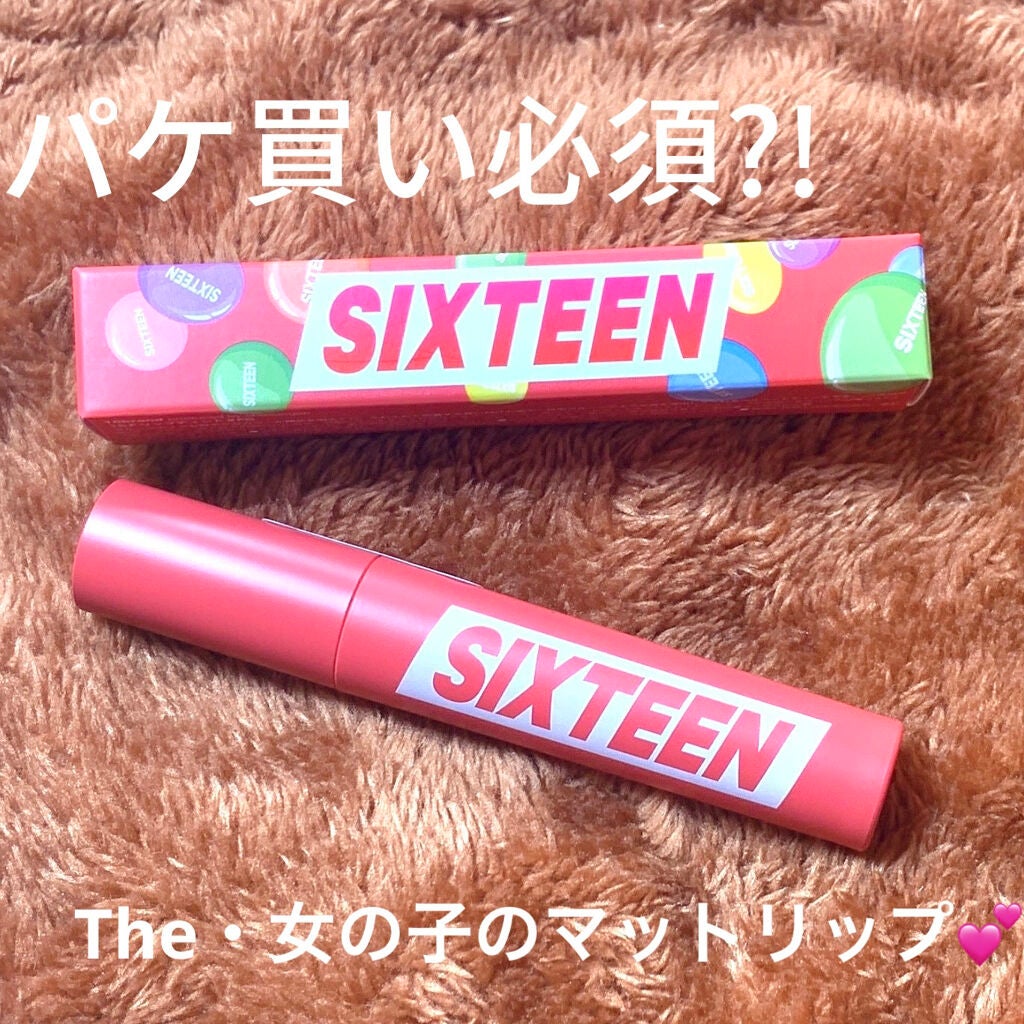 FRUIT-CHU TINT/16BRAND/口紅を使ったクチコミ(1枚目)