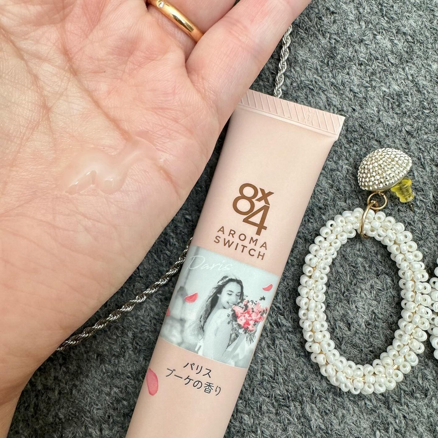 8x4 アロマスイッチ 涼感ネックジェル パリスブーケの香り/8x4/デオドラント・制汗剤を使ったクチコミ(3枚目)