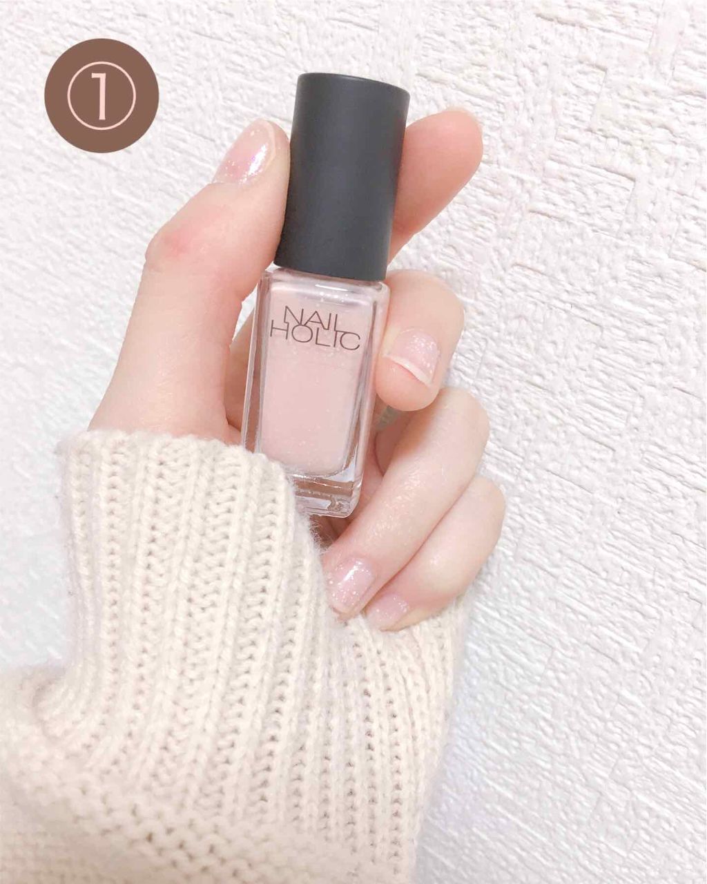 ネイルホリック パステルスノー/ネイルホリック/マニキュアを使ったクチコミ(2枚目)