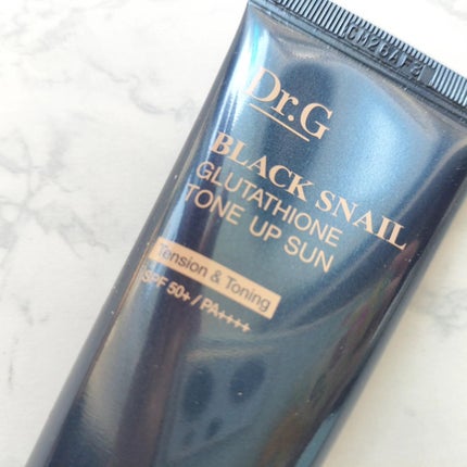 ブラックスネイルグルタチオントーンアップサン/Dr.G/日焼け止めクリームを使ったクチコミ(2枚目)
