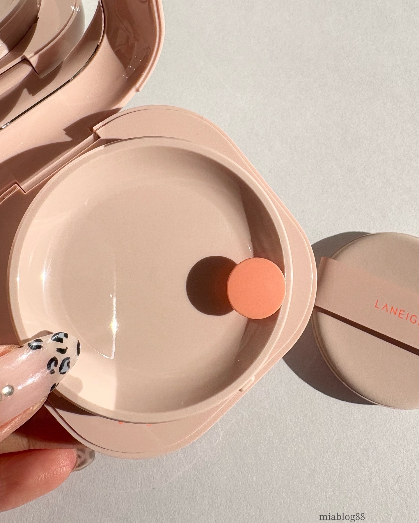 ネオクッション グロウ 21N/LANEIGE/クッションファンデーションを使ったクチコミ（3枚目）