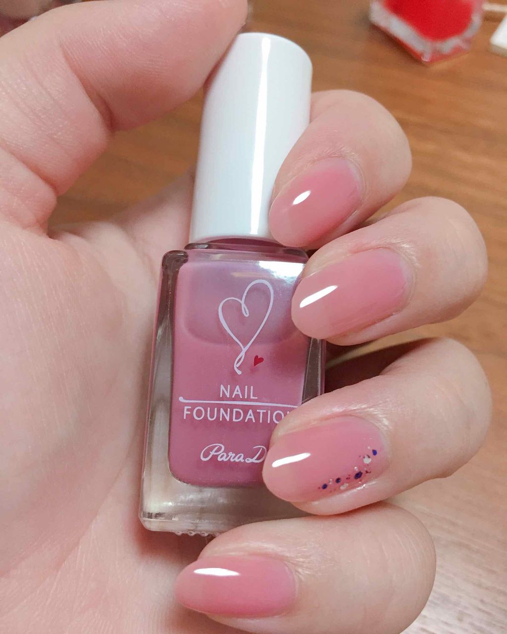 ネイルファンデーション/パラドゥ/マニキュアを使ったクチコミ(1枚目)