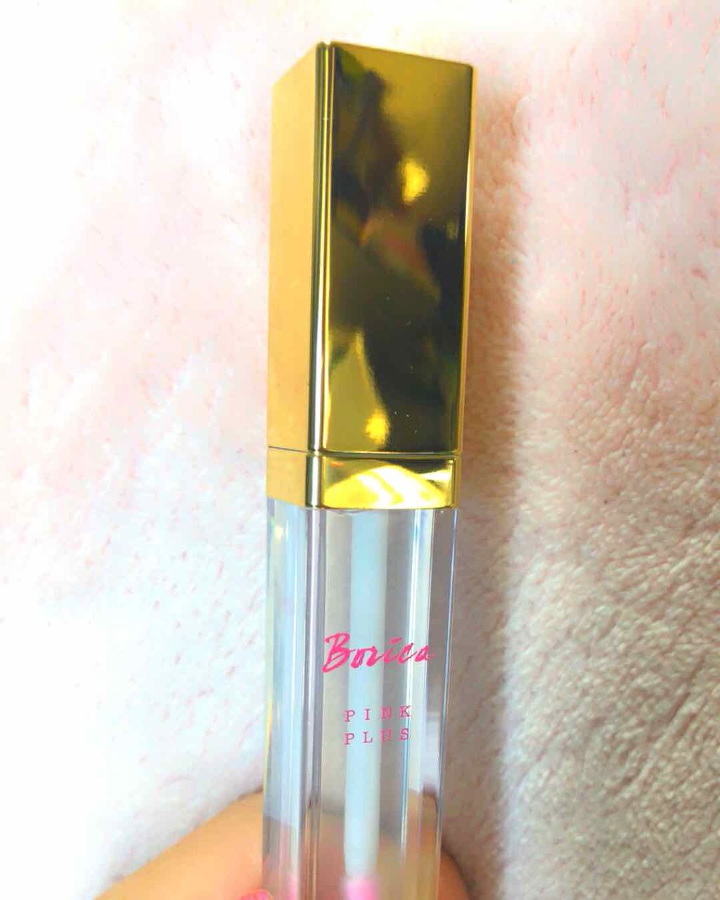 リッププランパー ピンクプラス/Borica/リップグロスを使ったクチコミ(2枚目)