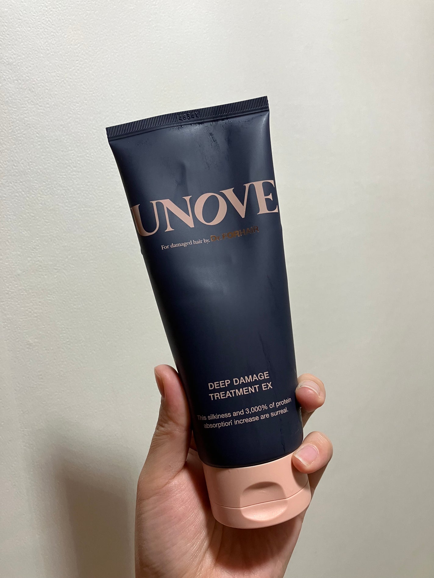 ディープダメージトリートメントEX/UNOVE/洗い流すヘアトリートメントを使ったクチコミ(1枚目)