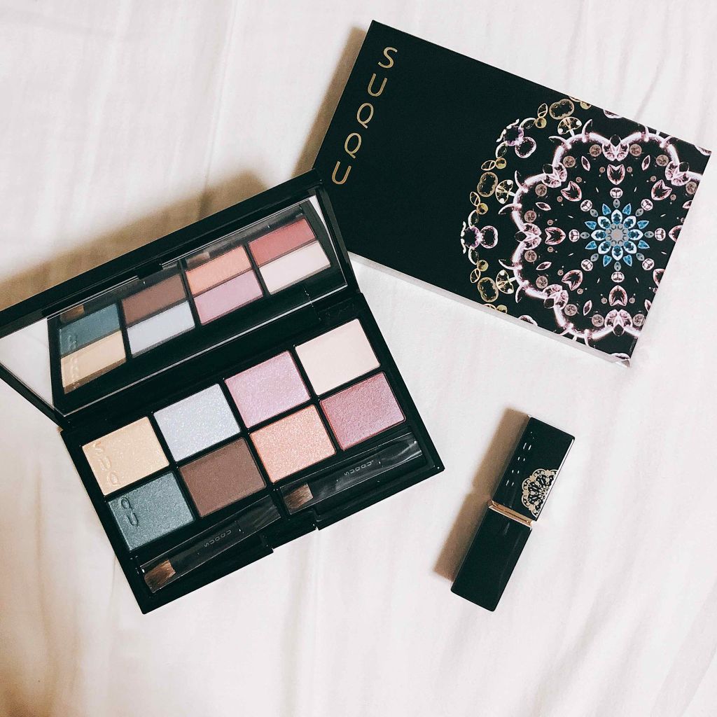 2018 クリスマス アイシャドウ コンパクト/SUQQU/アイシャドウパレットを使ったクチコミ（1枚目）