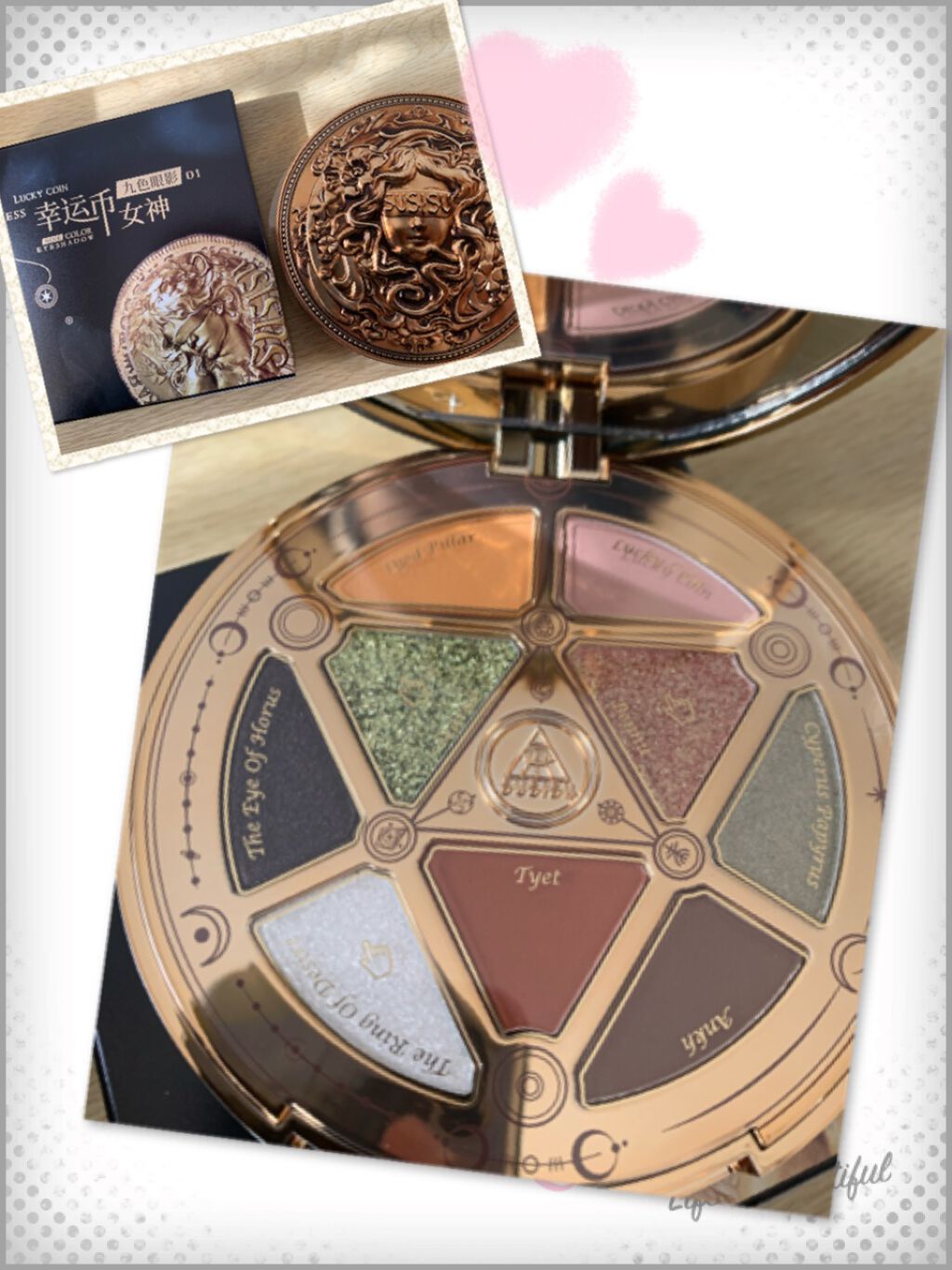 GODDESS 9 EYESHADOW/SUSISU/アイシャドウパレットを使ったクチコミ(1枚目)