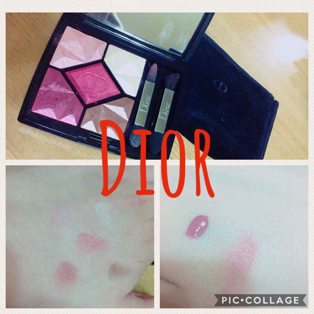 サンク クルール 857 ルビー/Dior/アイシャドウパレットを使ったクチコミ（2枚目）