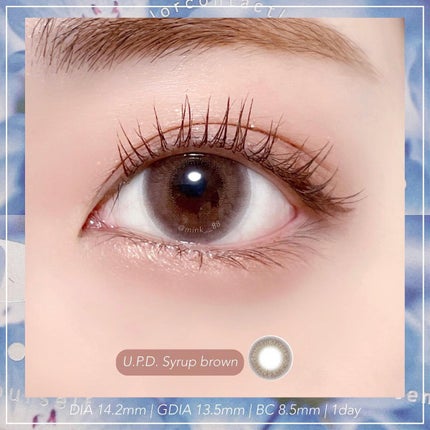 U.P.D. 1day/U.P.D./ワンデー(1DAY)カラコンを使ったクチコミ(2枚目)