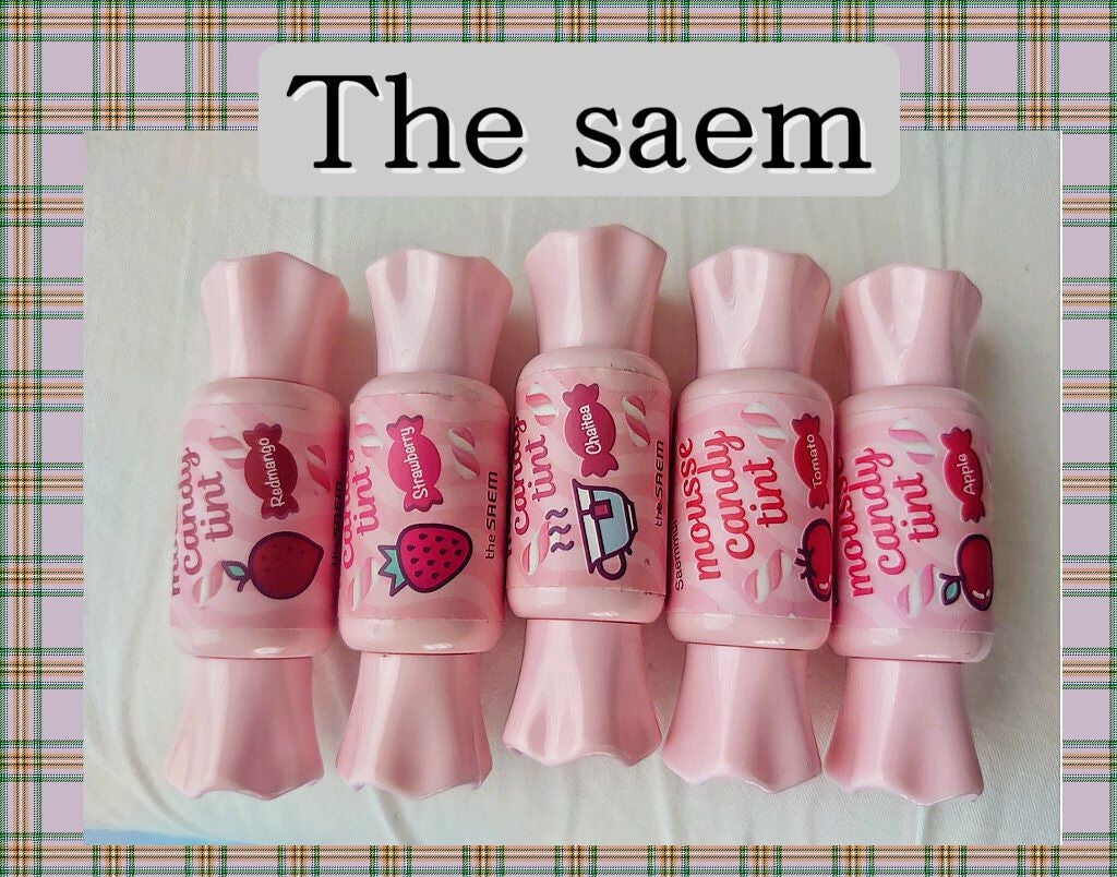 ムース キャンディー ティント/the SAEM/リップティントを使ったクチコミ(1枚目)