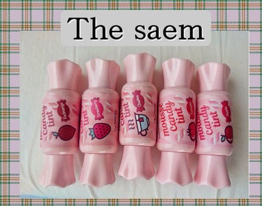 ムース キャンディー ティント 11トマトムース/the SAEM/リップグロスを使ったクチコミ（1枚目）